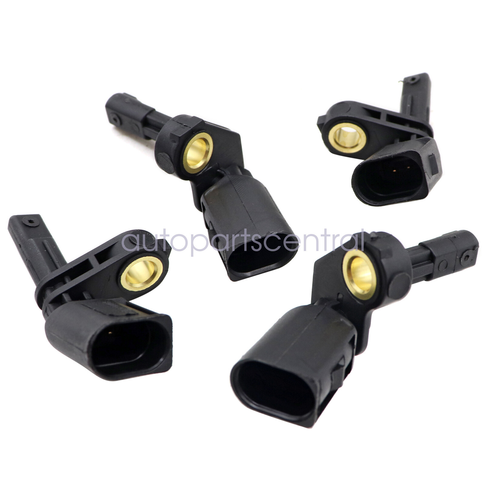 4 ABS Wheel Speed Sensor Front Rear Left & Right for Audi & Volkswagen Set US