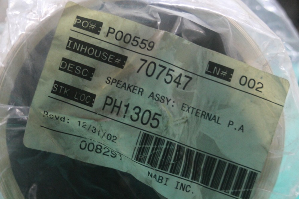 Transit Audio Technologies External Speaker P00559