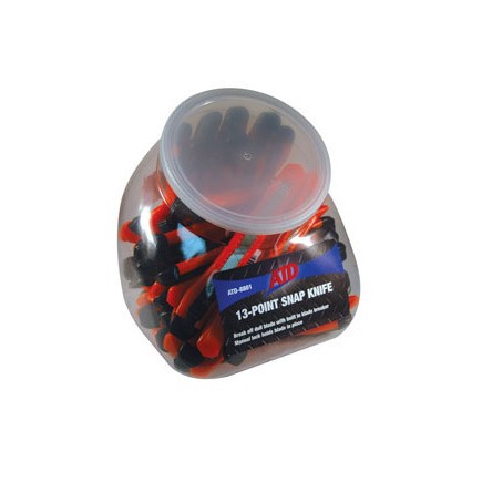 Atd Tools 8801 50 Pc 13 Point Snap Knife Fishbowl