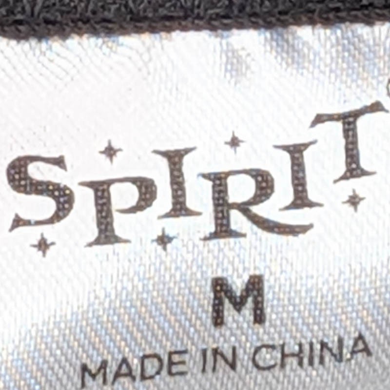 Spirit Bustier Corset Lace Womens M Black Whimsigoth Cosplay Y2K Fairy Grunge