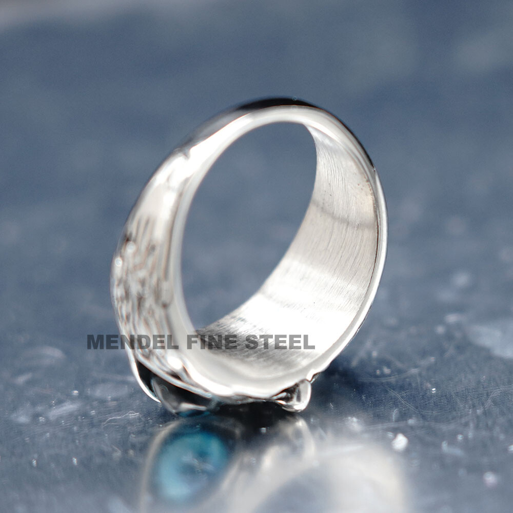 MENDEL Womens Cute Owl Bird Ring Stainless Steel For Women Teen Girls Size 5-9