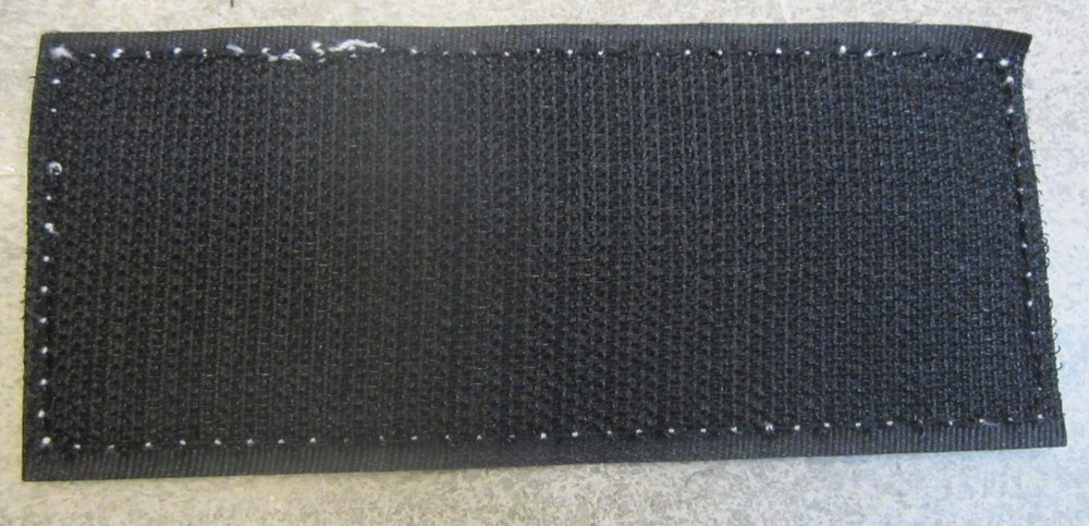 NEW Service Dog Harness Patch Reflective Silver Black Lettering Hook/Loop