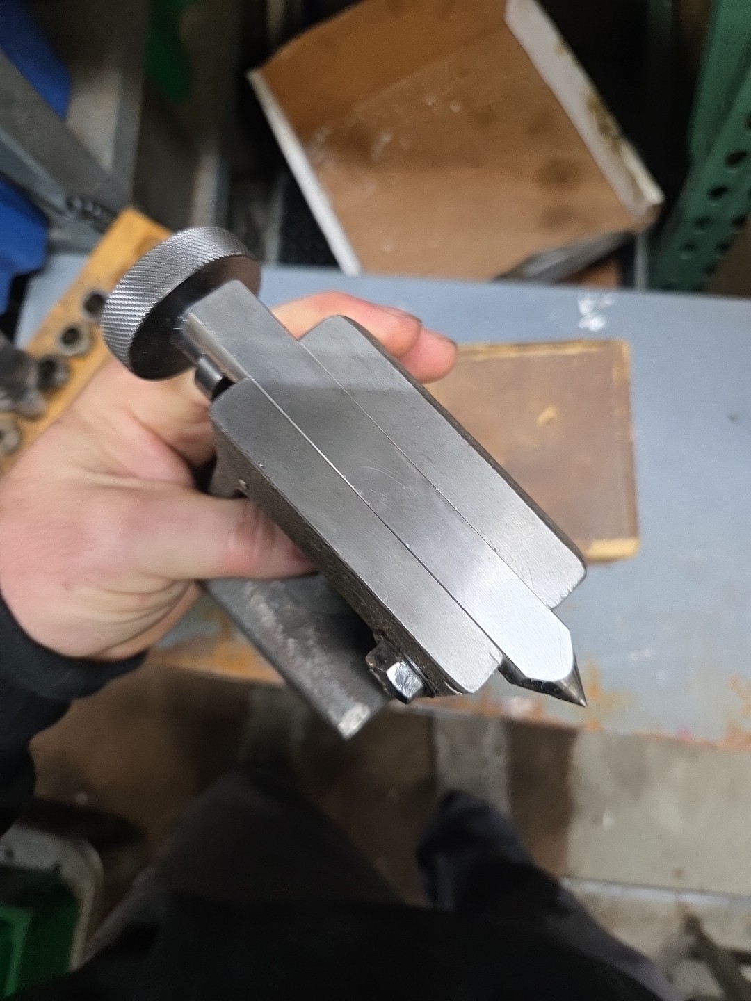 Yuasa Tail Stock For 5C Collet H/V Rotary Indexer 550 103 Tailstock Milling 4"