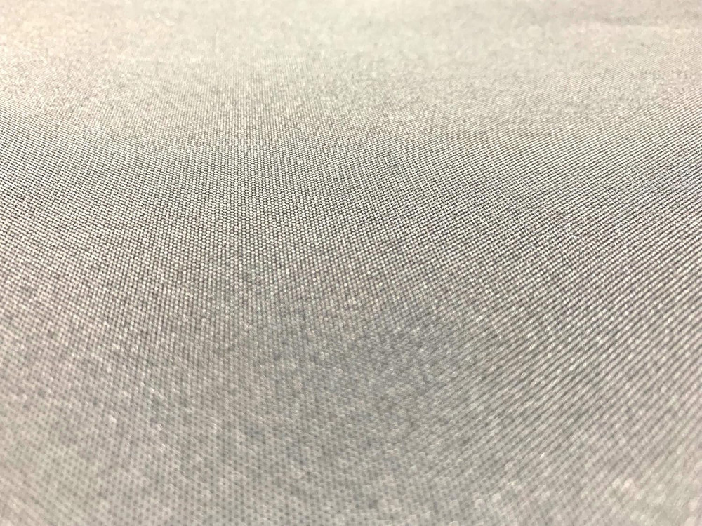 Patch for - Polyester Material (Silver Type) - Strong Self Adhesive Backing - 1
