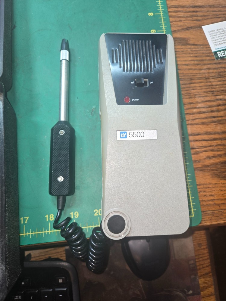 tif 5500 halogen leak detector