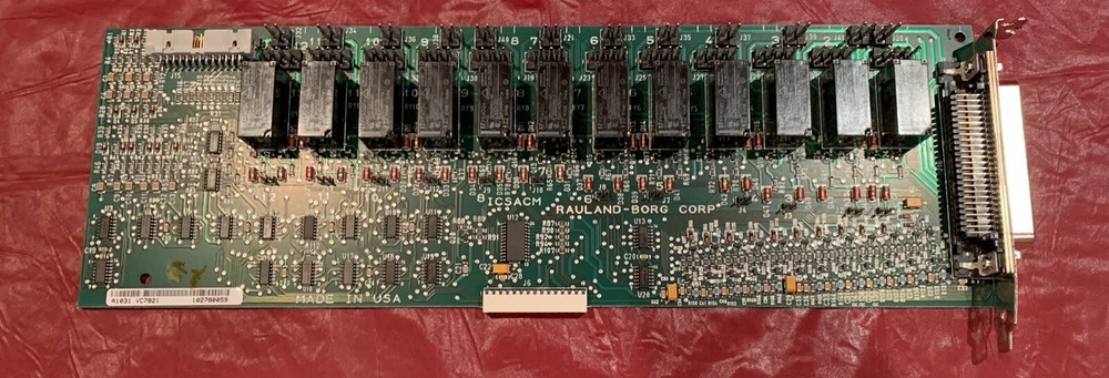 Rauland-Borg ICSACM TCICS Audio & Control Module