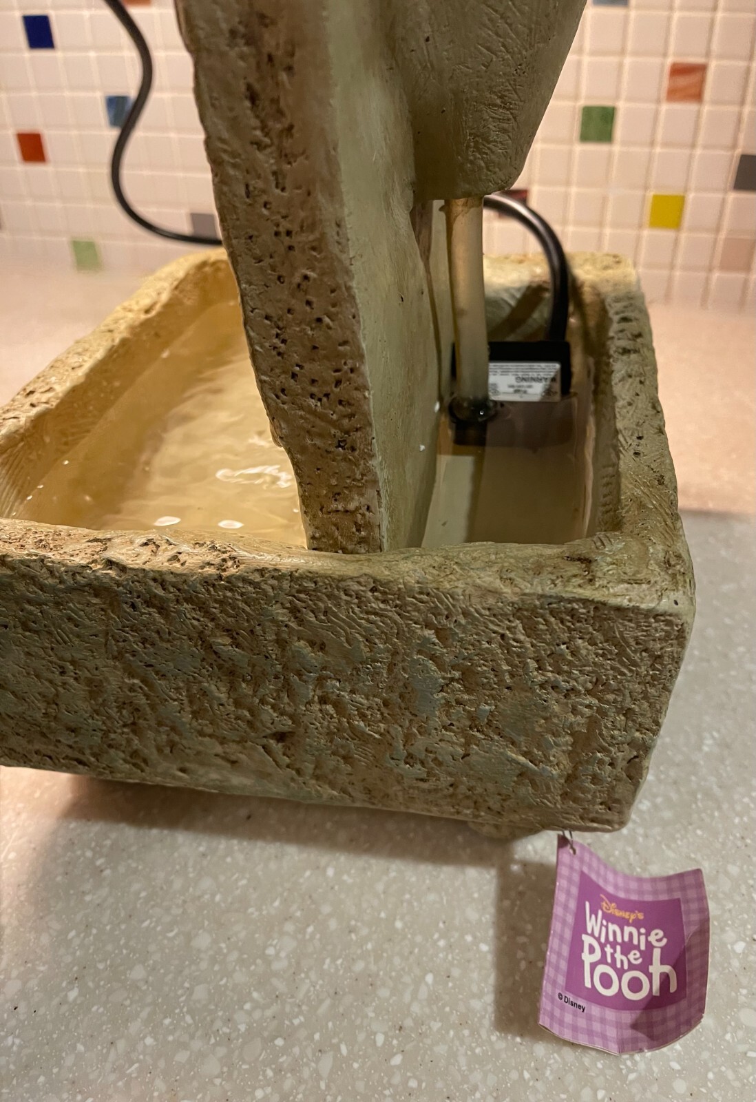 Henri Studio Disney Winnie the Pooh Tabletop Fountain New