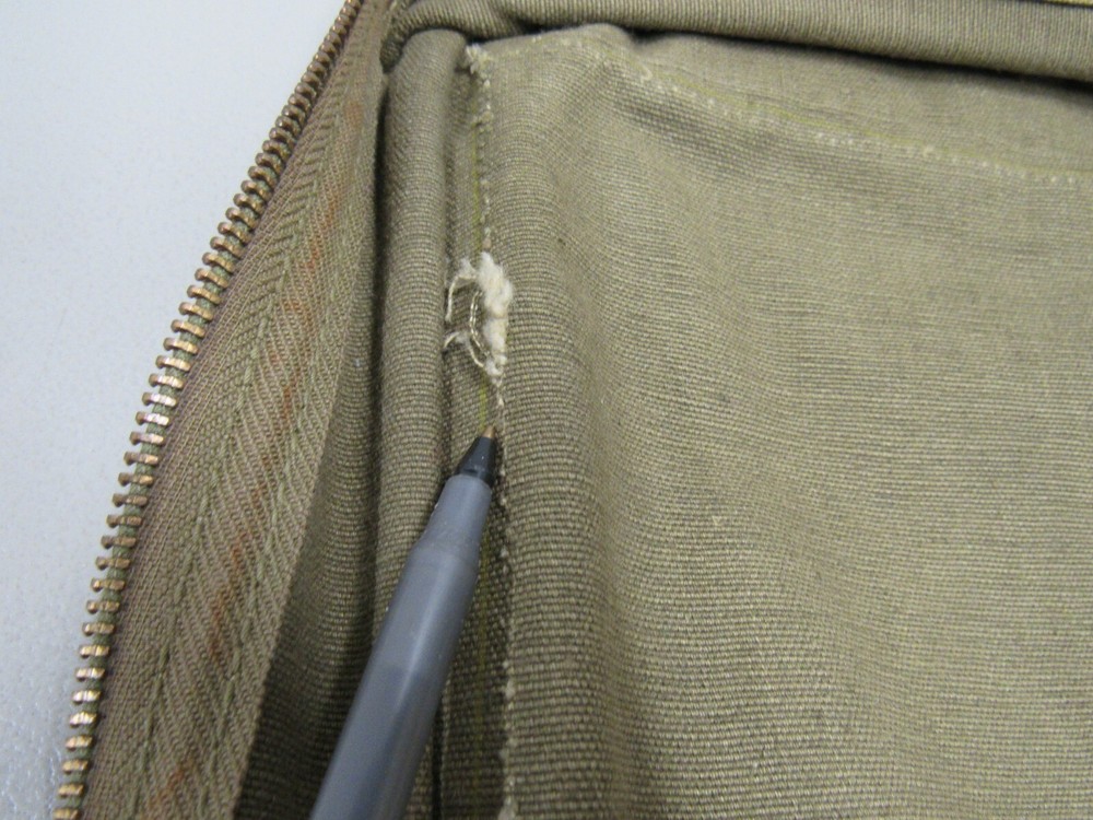 WW2 US Army Air Force Bombardiers Case Bag Type E1 AAF Named