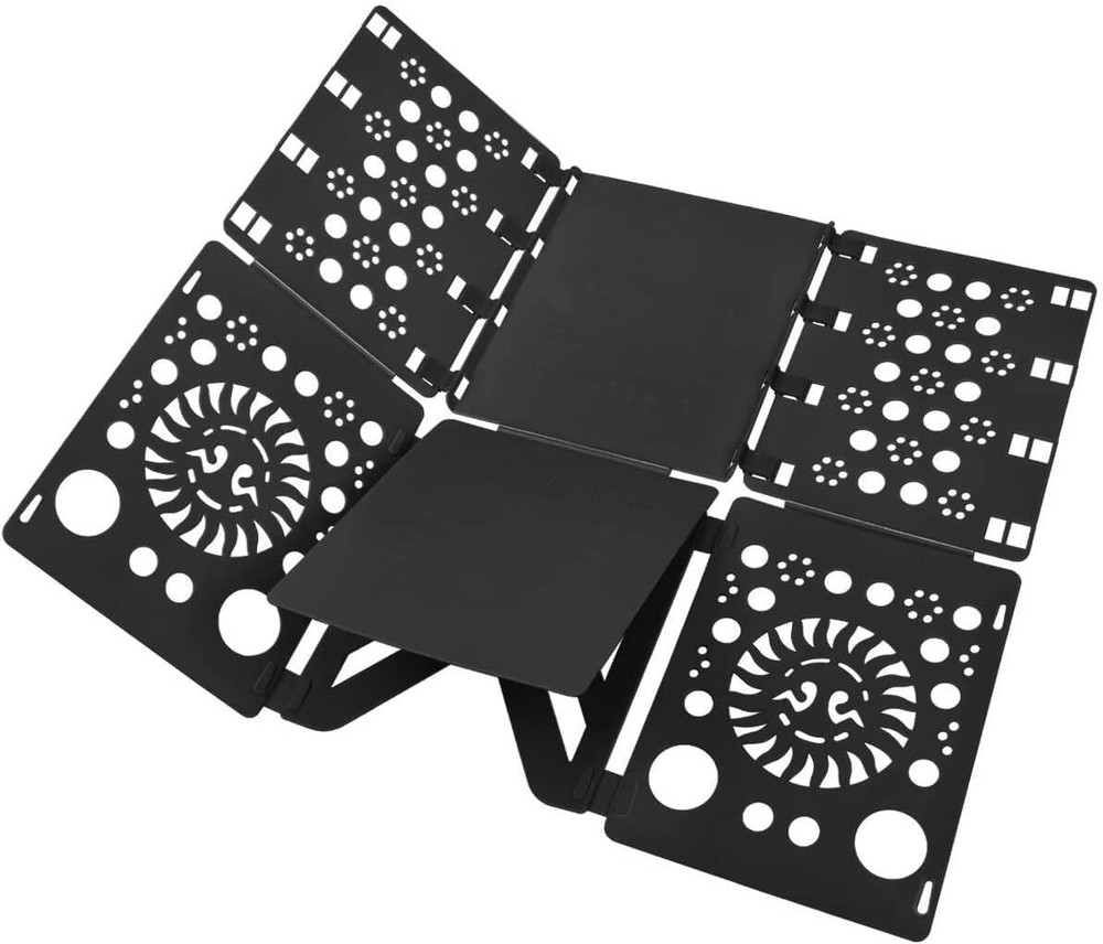 Shirt Folding Board Plastic Laundry Folder for T-Shirts Clothes Storage