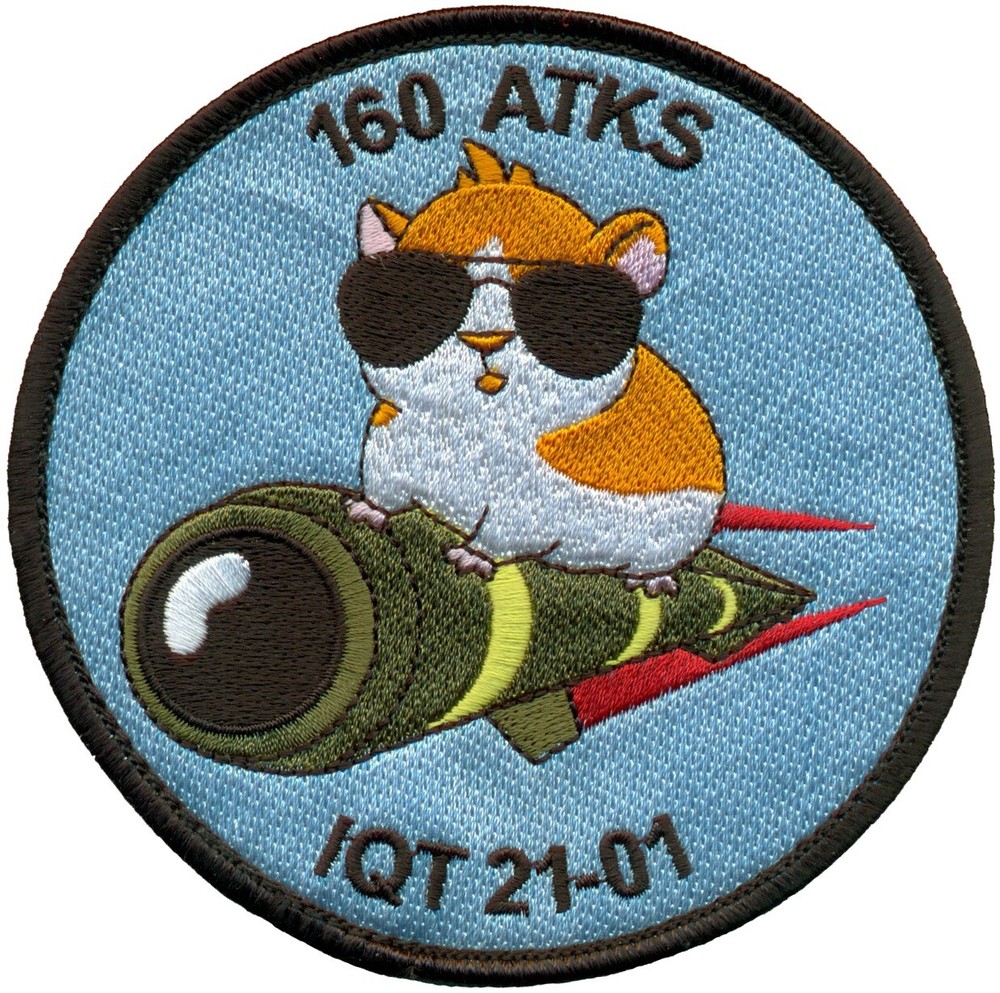 USAF 160th ATTACK SQUADRON – IQT CLASS 2021-01 PATCH