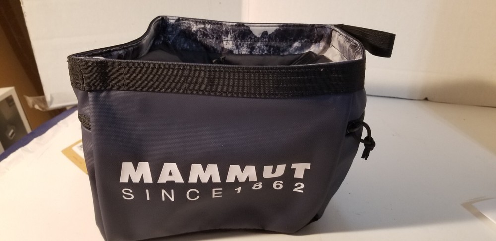Mammut Boulder Cube Chalk Bag Marine - New