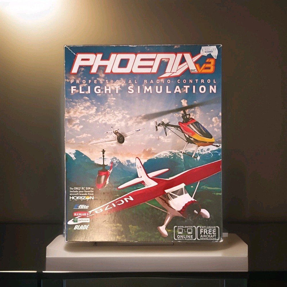 Phoenix RC Version 3.0 V3 Professional Flight Simulator, Transmitter Not Inc