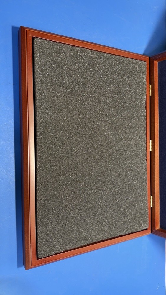 Franklin Mint Complete Presidential Coin Collection Cherry Storage Display Case