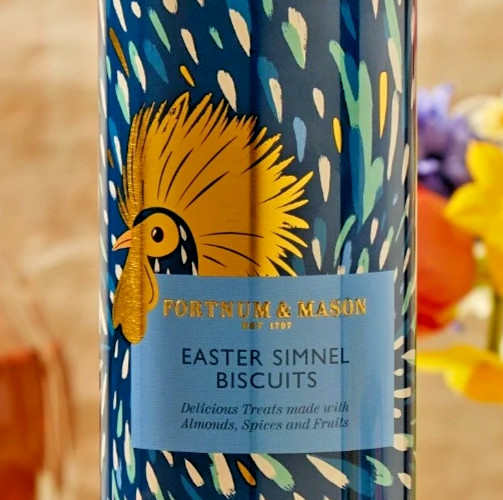 Fortnum & Mason Chicken Easter Simnel Biscuit Tin (EMPTY)