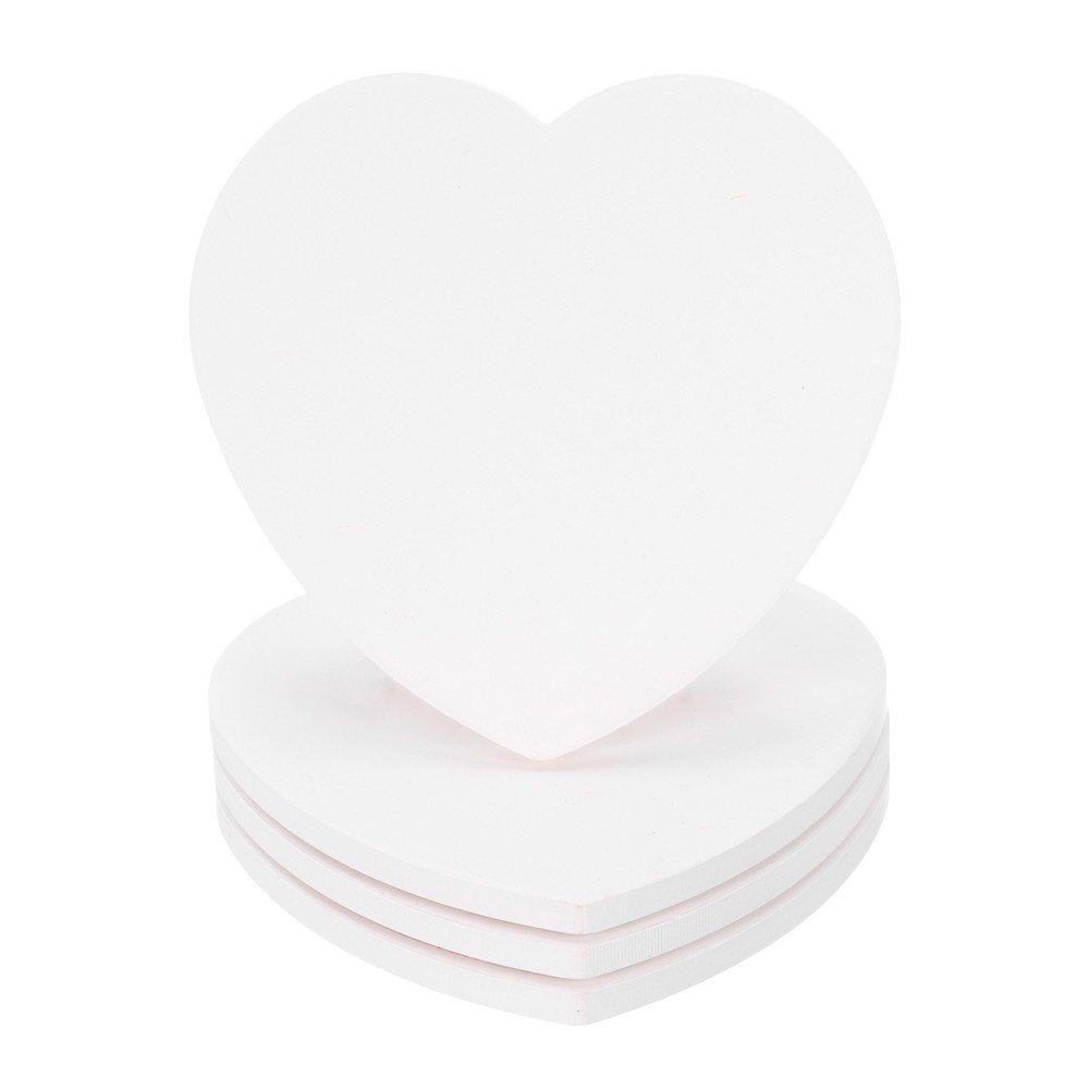 4Pcs Absorbent  Coasters White Marble Coaster with Cork Backing 4.3inches.