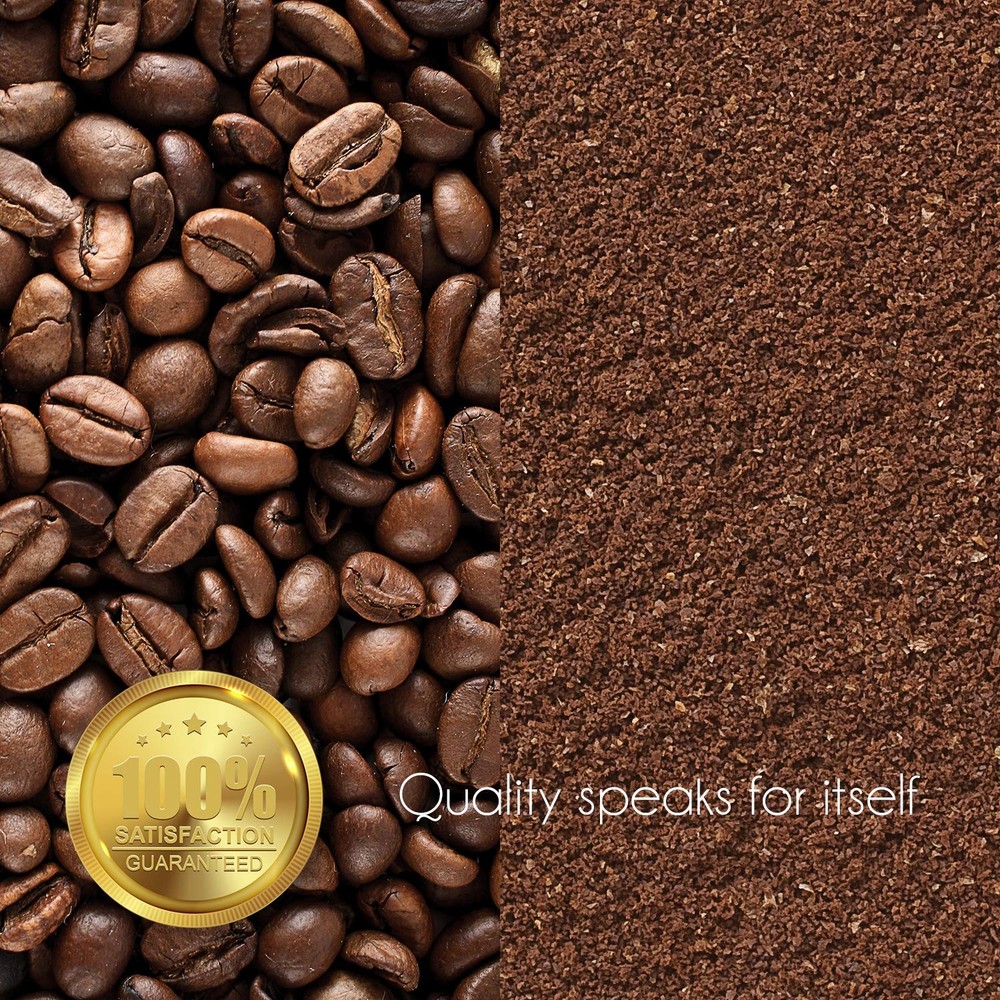 Coffee Grinder and Spice Mill with Safety Lock System – Rustproof Stainless S...
