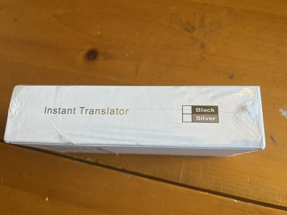 Yagoolh AI Voice Translator 127 Languages Open box