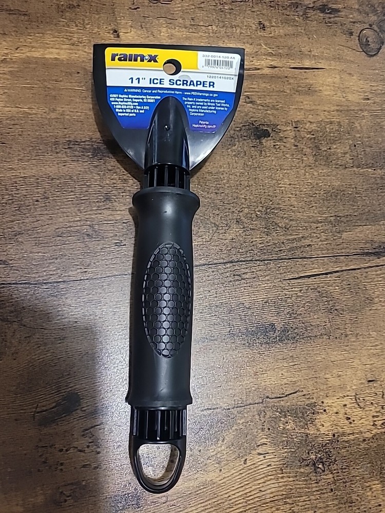 New 11" Rainx Ice Scraper Handheld Winter Gear Emergency Windshield