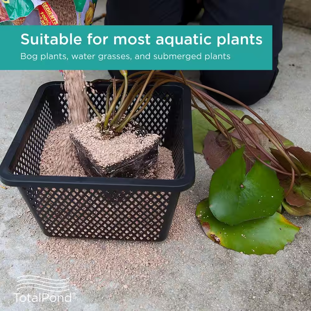 10 In. Square Aquatic Plant Basket