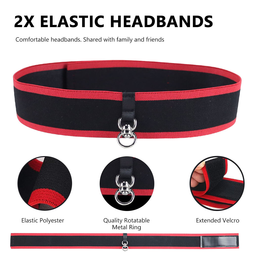 Boxing Fight Ball Reflex Headband Punch Exercise Training Hand Eye Coordination