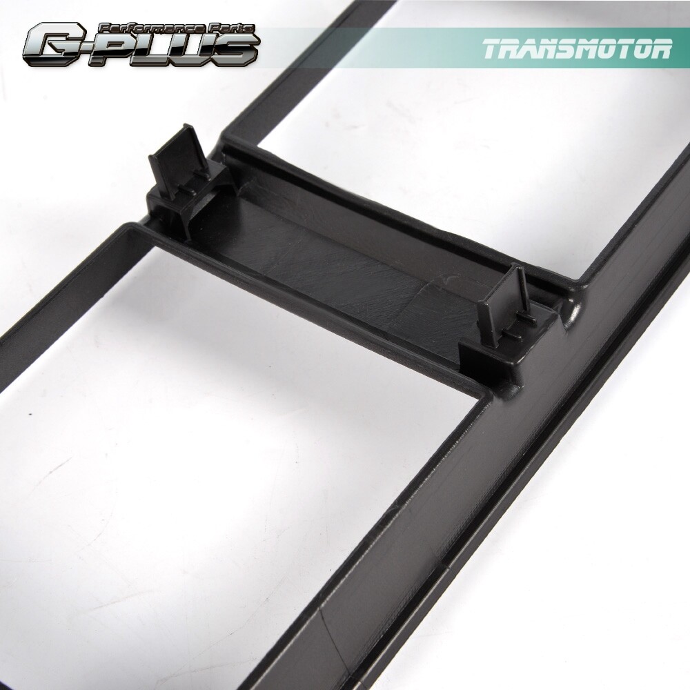 Fit For 15-17 Ford F150 Front Bumper Cover Lower Grille Trim Panel Black Plastic