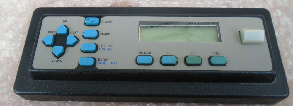 173207-001 Printronix P5000 Printer Control Panel STP1100 / FREE SHIP