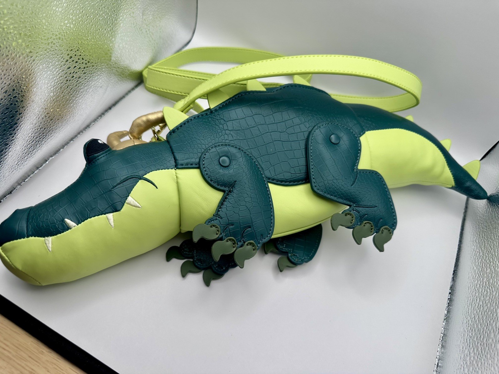 Loungefly Disney + Marvel Alligator Loki Crossbody Bag Purse Exclusive NWT