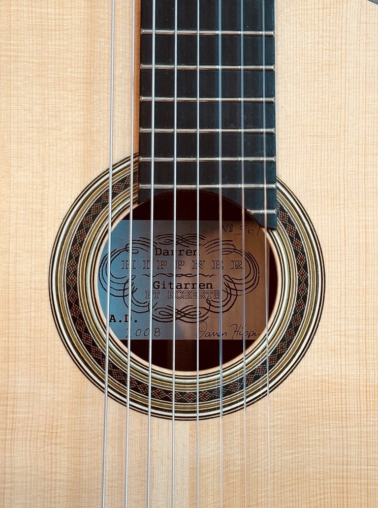 Hippner 8-String Classical Guitar – Engelmann Spruce & Brazilian