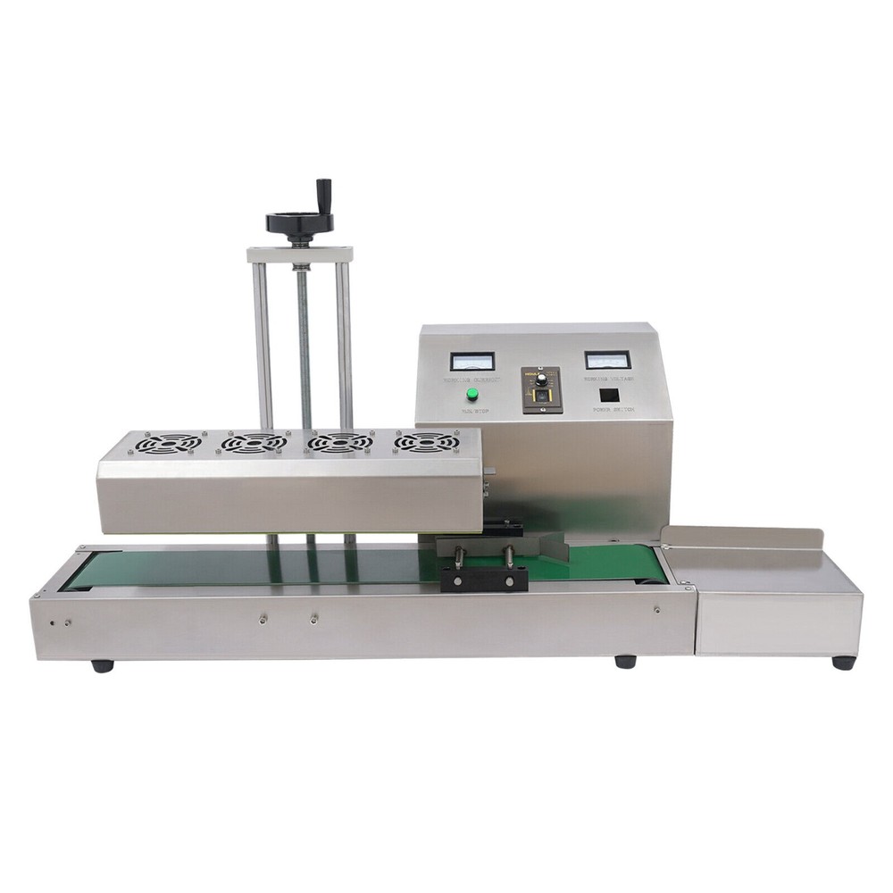 1800W Continuous Induction Sealer Automatic Bottle Cap Sealing Machine 20-100mm