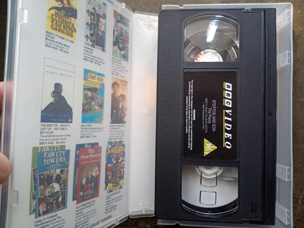 Steptoe and Son VHS, tested