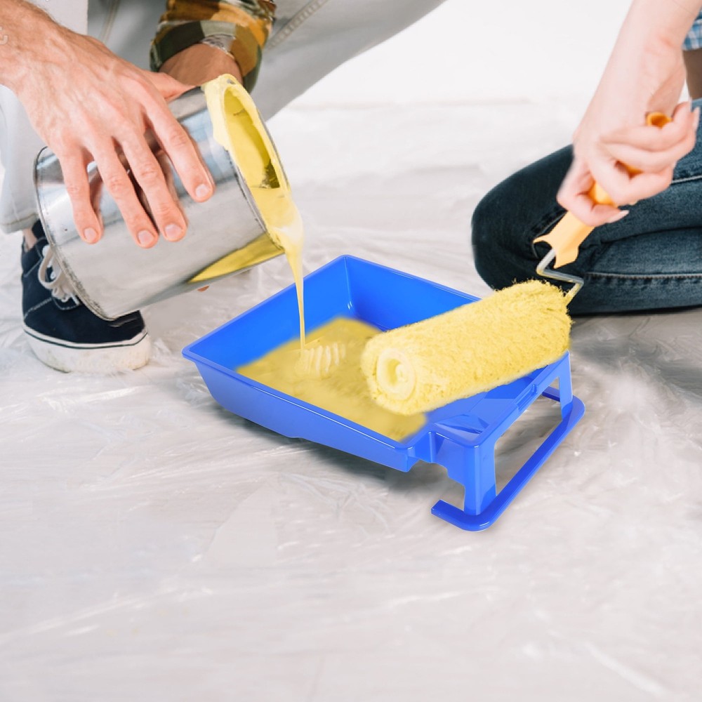 Paint Pro Plastic 9-inch Plastic Paint Tray, Blue