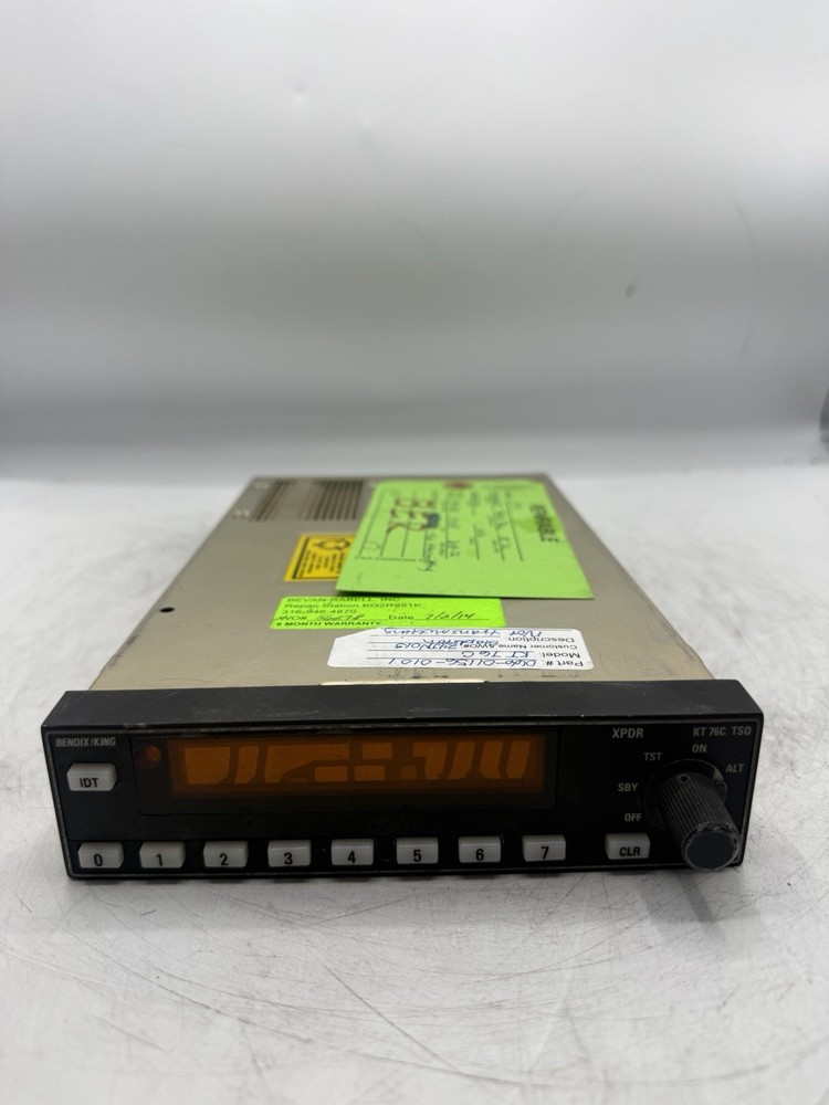 Bendix King KT 76C 066-01156-0101 READ