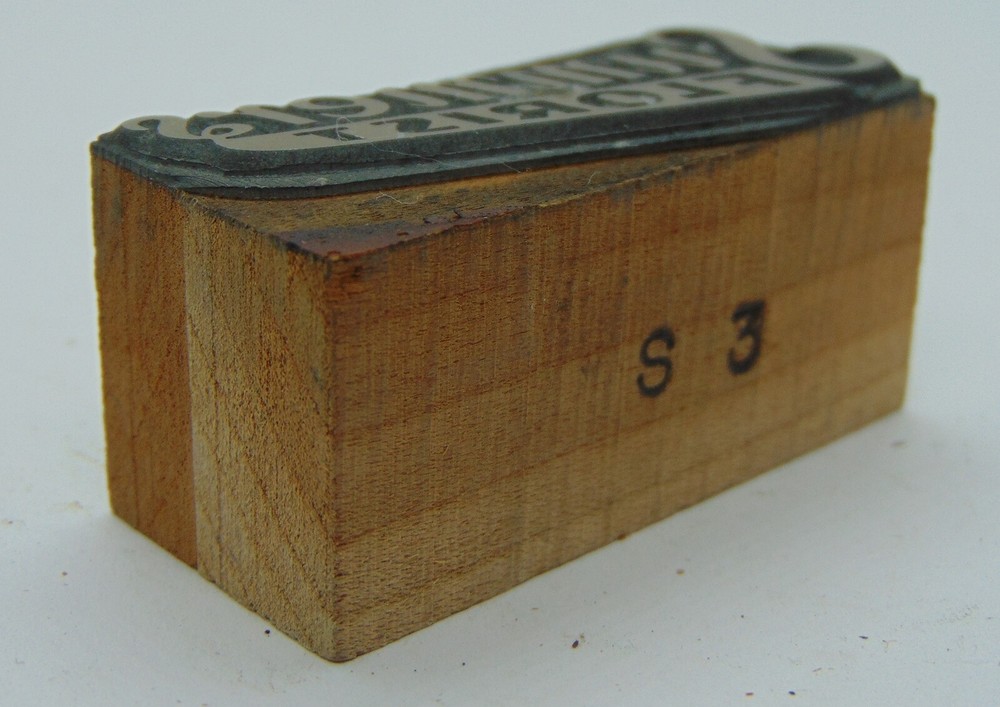 Printing Letterpress Printers Block Summers Florist