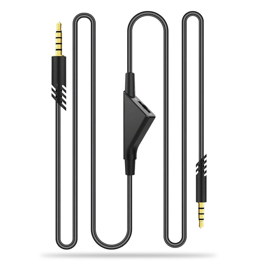 Replacement Audio Cable Cord Volume Control for Astro A10 A40 Gaming Headset 2M