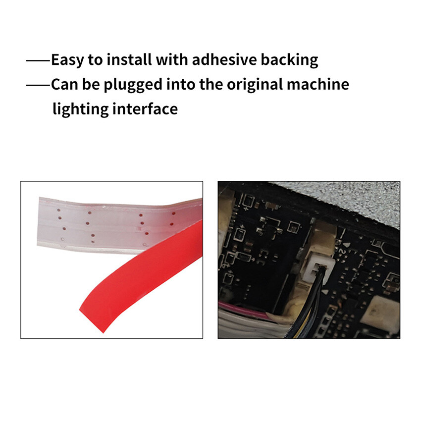 For Bambu P1P COB 3D Printer High Brightness High Density Light Strip Set