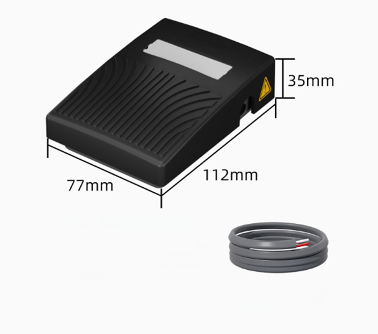 1pcs KACON HRF-M8K pedal switch pedal type