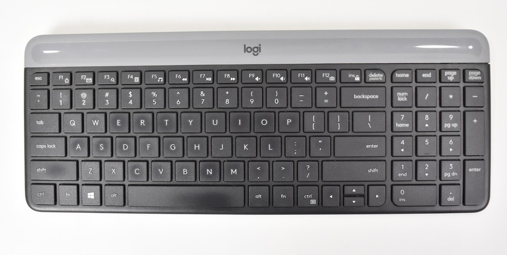 Logitech K470 Slim Wireless Keyboard + M340 Mouse Combo w/ USB Dongle