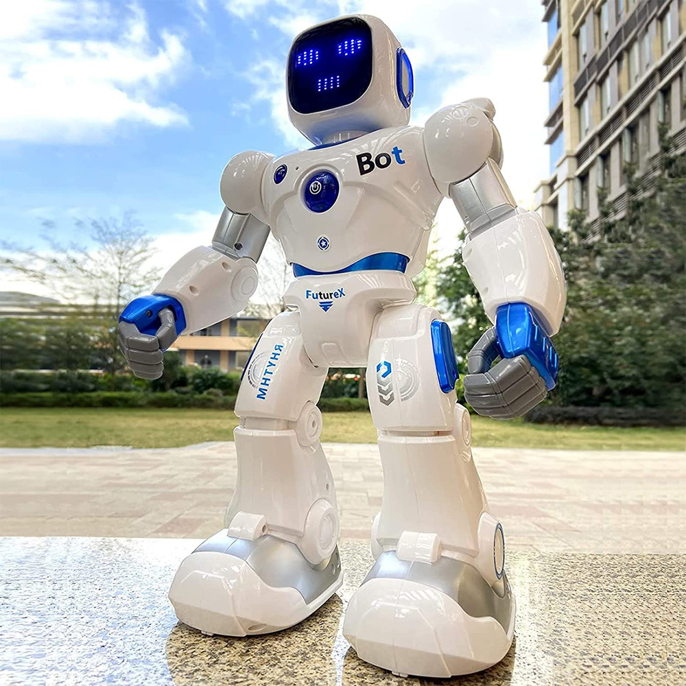 1088 Smart Robots for Kids, Large Programmable Interactive RC Robot with Voice C
