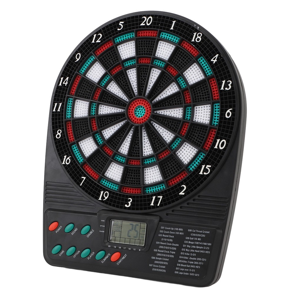 Electronic Dartboard Set Automatic Scoring Soft Tip Dartboard With Multiple FF