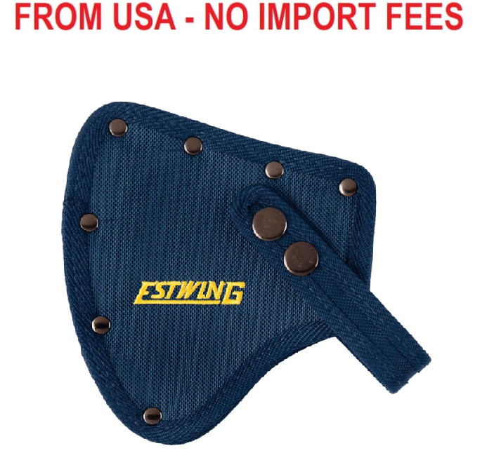 ESTWING Camper's Axe Sheath - Blue Blade Cover with E44A & E45A - NO 9