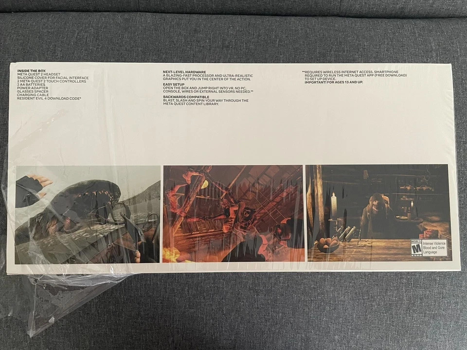 Meta Quest 2 Resident Evil 4 Bundle 128GB VR Headset