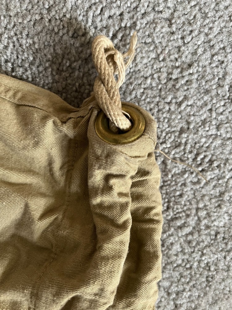 Authentic WWII US Army Infantry Barracks Laundry Carry Bag NAMED