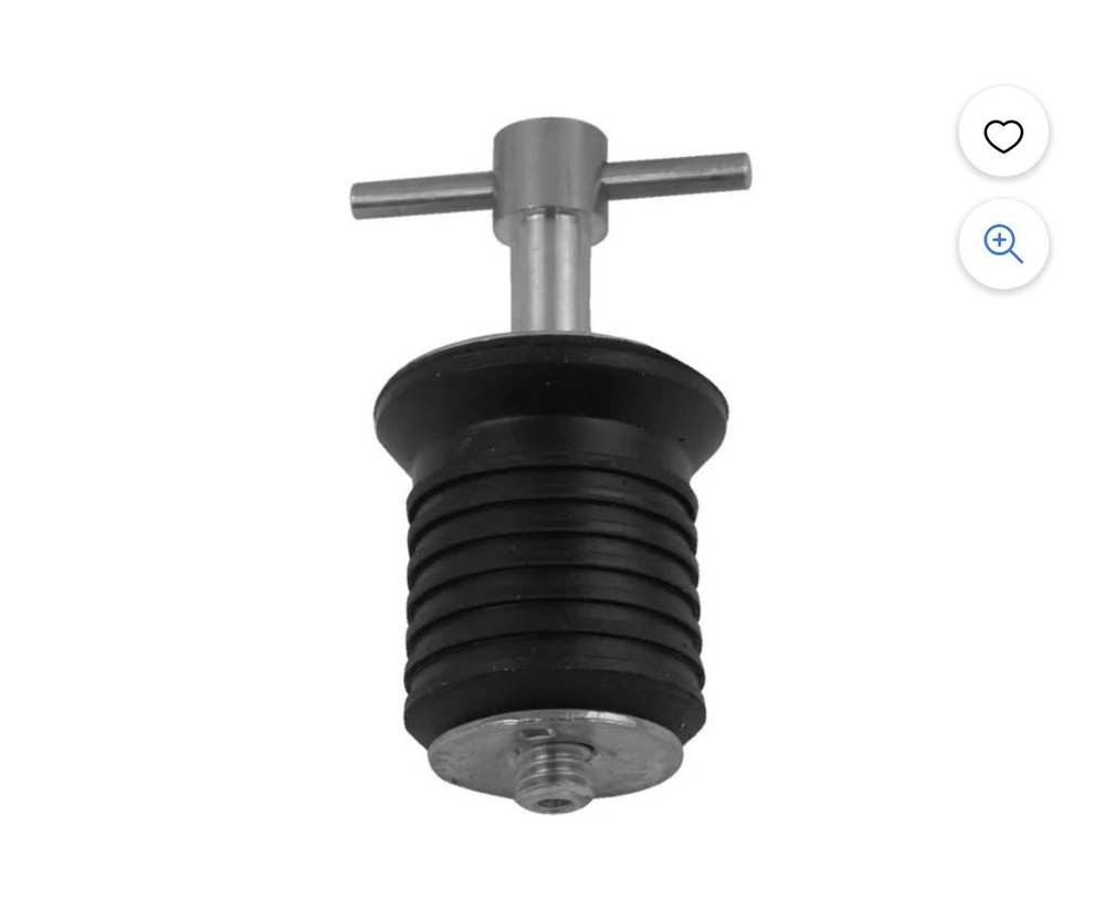 Ozark Trail 1 Inch T Handle Drain Plug