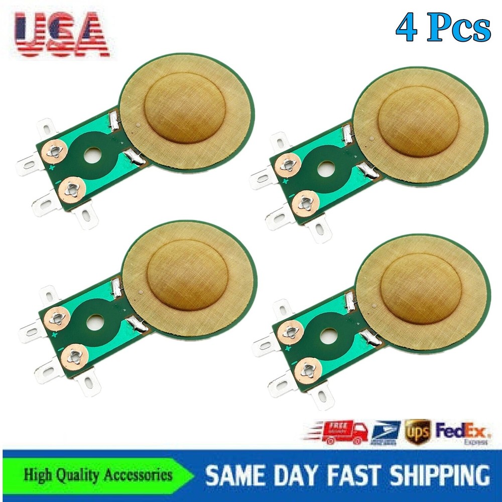 FOR DT175Ph-S & DT175 Compression Driver PRV RPDT175Ph Diaphragm Replace 4 PCS