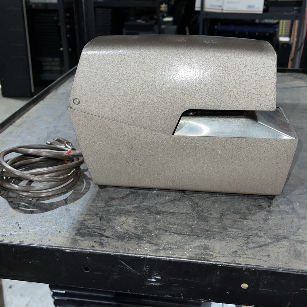 RapidPrint AR-E Electric Time Recorder Stamp NO KEY