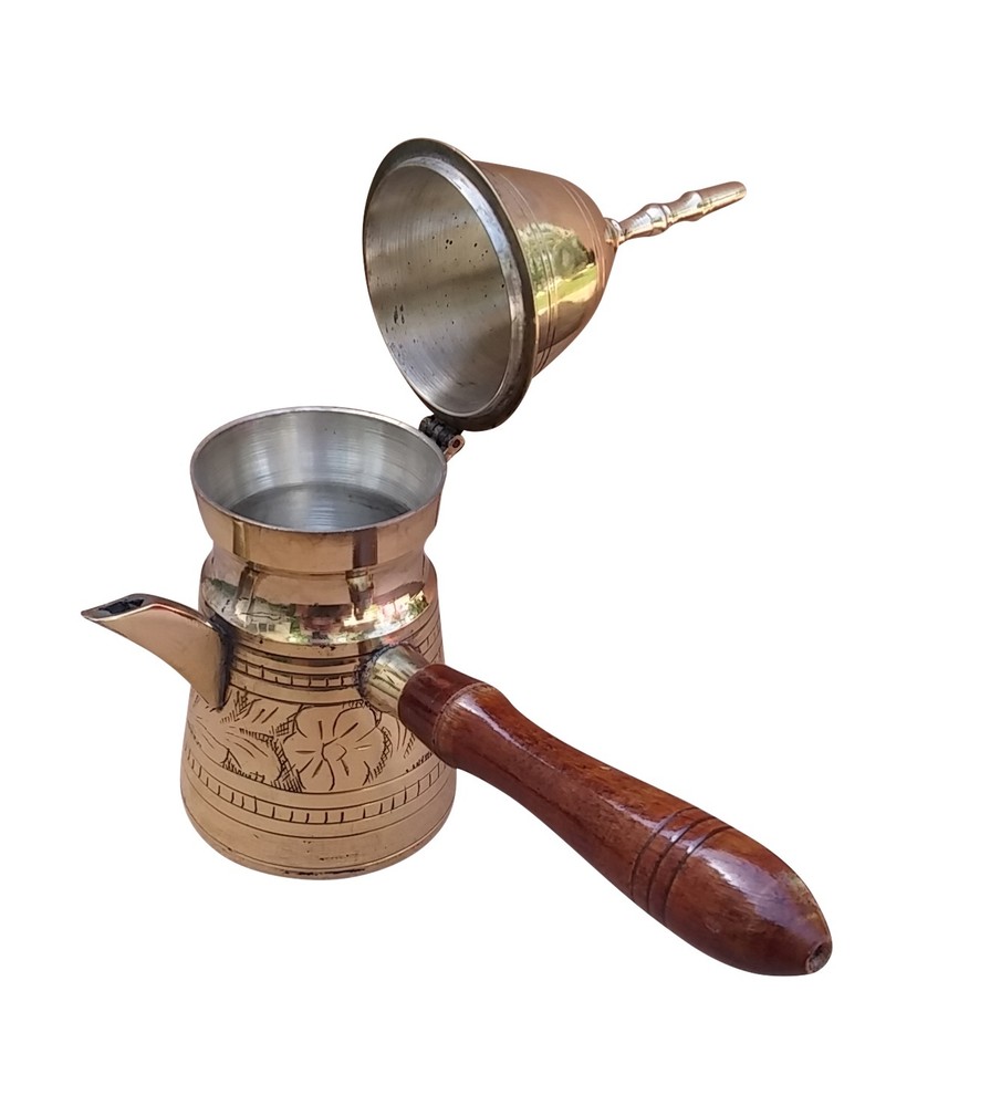 Coffee Tea Pot Arabic Finjan Copper Pot