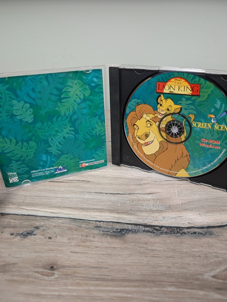 Disney Lion King Windows PC CD-Rom Screen Scenes