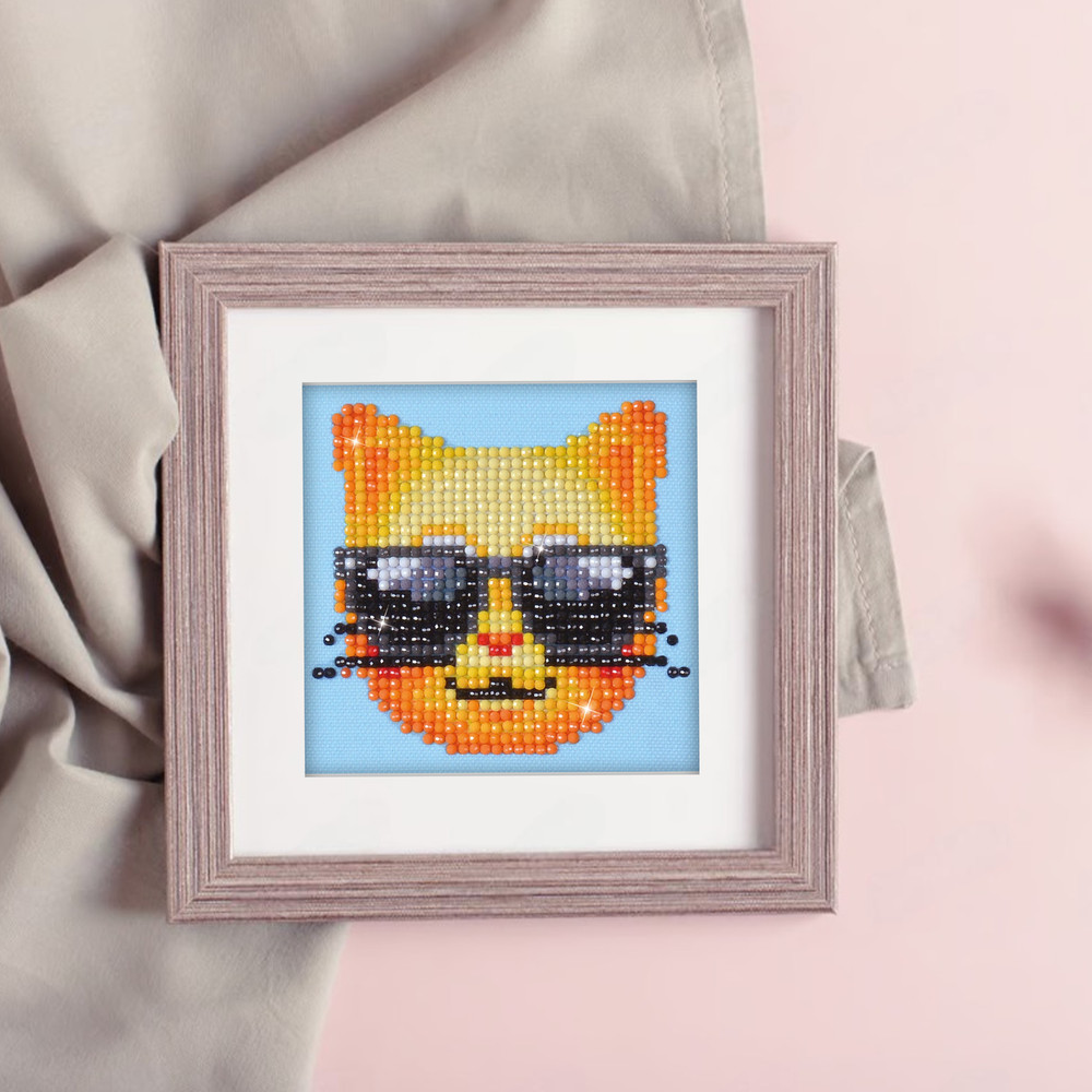 Diamond Dotz Kool Kat Diamond Painting Kit