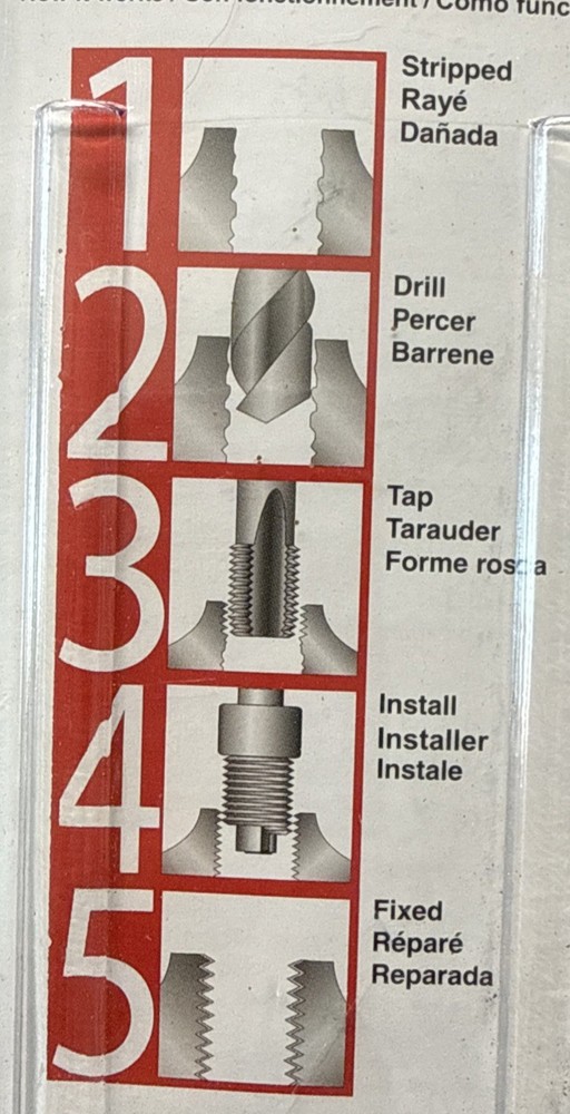 Fix-A-Thred 7/16”-14 UNC #33079 Thread Repair Kit