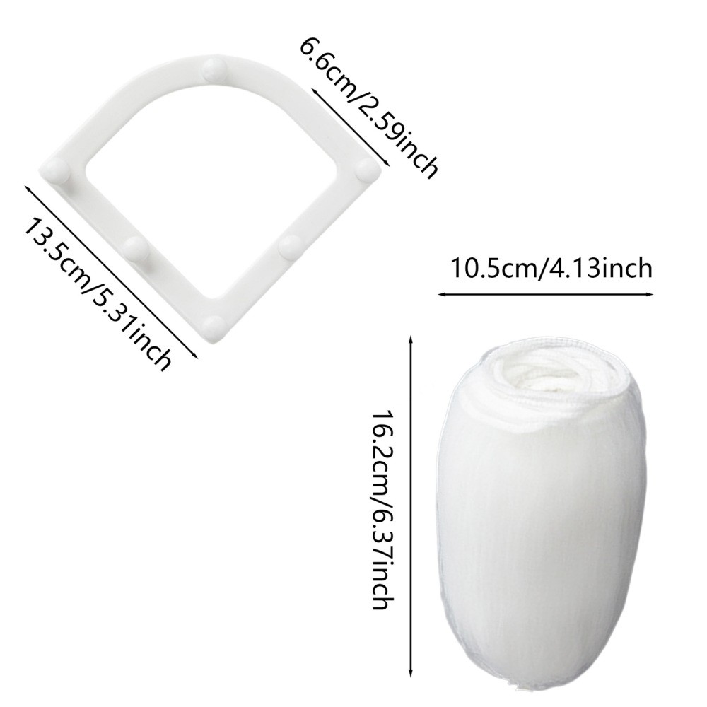 Disposable Sink Strainer for Kitchen Drain Filter Bags Clog Preventer 3-Pack